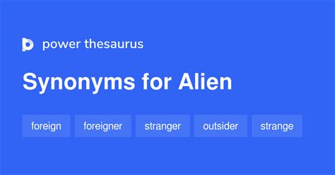 synonyms for extraterrestrial.